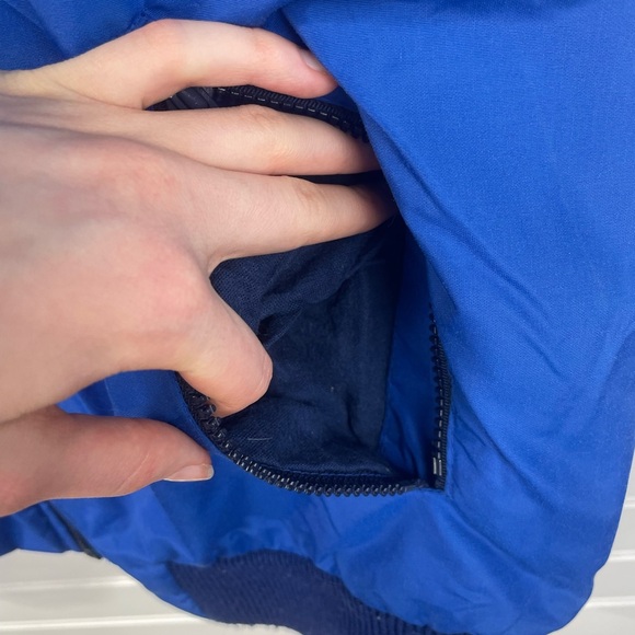 OshKosh Blue Lined Vintage Sleeveless Windbreaker Vest Mens Large GUC - Picture 8 of 10